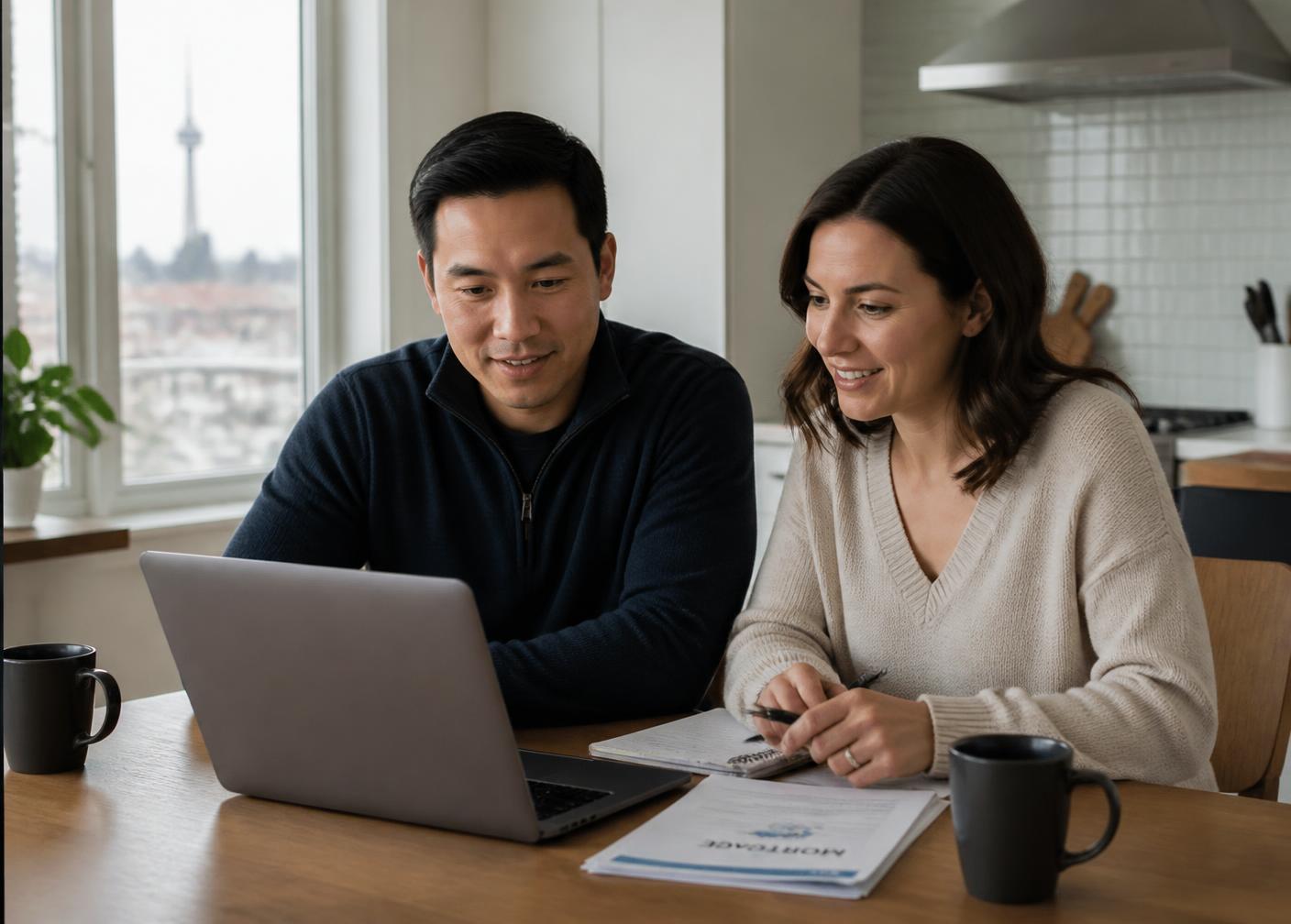Toronto homeowners reviewing second mortgage options